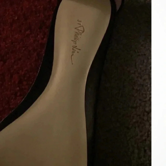 3.1 Phillip Lim Martini Ankle-Wrap Sandal, Black/White 39 - Picture 2 of 3